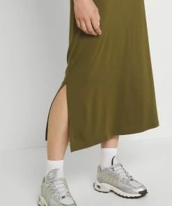 Even&Odd Maxi Skirt - Khaki -Even&Odd Sales Store 8f896d91239247ba9603bdbb2a913916