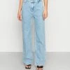 Even&Odd Straight Leg Jeans - Light Blue Denim