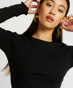 Even&Odd Long Sleeved Top - Black 11 Even&Odd Long Sleeved Top - Black -Even&Odd Sales Store 905af89ed2ca40f79fe02df4b1e7077e