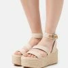 Even&Odd Platform Sandals - Beige -Even&Odd Sales Store 91dcd26c3f7f460eb565fe2b39f5a171
