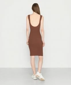 Even&Odd Shift Dress - Dark Brown 9 Even&Odd Shift Dress - Dark Brown -Even&Odd Sales Store 921786b1edf84a899a8b6506349b1d54