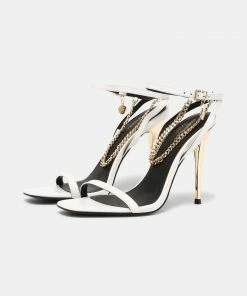 Even&Odd LEATHER - High Heeled Sandals - White -Even&Odd Sales Store 922f97c78d994683b7183a1d09ce21be