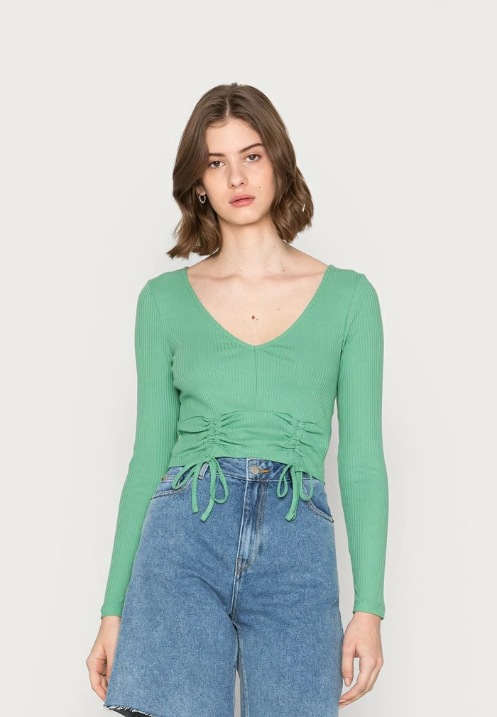 Even&Odd Long Sleeved Top - Green 3 Even&Odd Long Sleeved Top - Green
