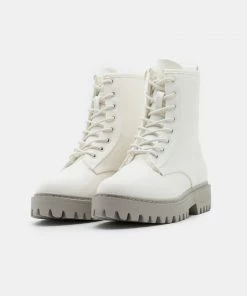 Even&Odd WINTER BOOT COMFORT - Platform Ankle Boots - Offwhite -Even&Odd Sales Store 93080a6a25104c3da070f6a905bb0b61