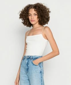 Even&Odd 2 PACK - Top - White/green -Even&Odd Sales Store 93808d68afed417ca6191a727627182c