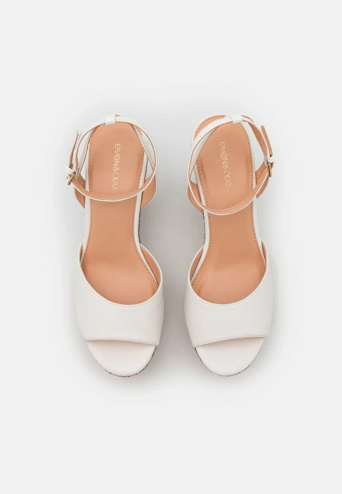 Even&Odd Platform Sandals - White 8 Even&Odd Platform Sandals - White - Image 6