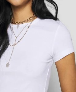 Even&Odd 3 PACK - Basic T-shirt - White/black/light Grey -Even&Odd Sales Store 944510486cfd4e3b8485876da89239de