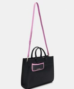 Even&Odd Handbag - Black/pink -Even&Odd Sales Store 9478da4f05fc4051a7bfde7fa7caaac7