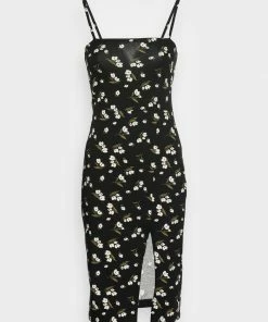 Even&Odd Jersey Dress - Black/multi Coloured 10 Even&Odd Jersey Dress - Black/multi Coloured -Even&Odd Sales Store 95074c29dc3e423887dcf3ebe7481cfc