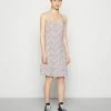 Even&Odd Day Dress - Purple/yellow/multi-coloured