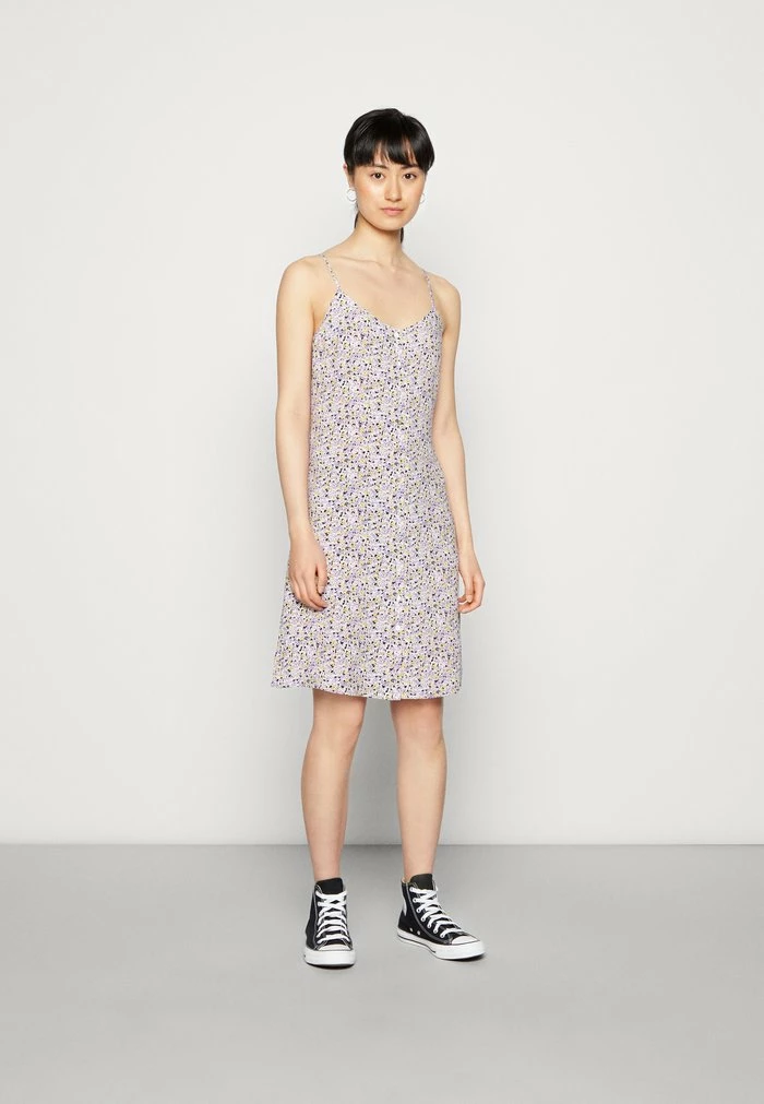 Even&Odd Day Dress - Purple/yellow/multi-coloured 3 Even&Odd Day Dress - Purple/yellow/multi-coloured