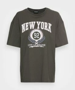 Even&Odd Print T-shirt - Anthracite -Even&Odd Sales Store 963418a7ba45484d80a248c4f95fb993