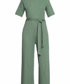 Even&Odd Jumpsuit - Khaki -Even&Odd Sales Store 96a74bcd2cd946d48b4a439263277b12