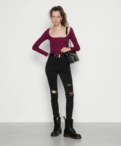 Even&Odd Long Sleeved Top - Purple -Even&Odd Sales Store 977ca52b600d43f2a9728d8677221d8a