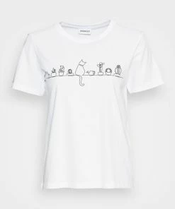 Even&Odd Print T-shirt - White -Even&Odd Sales Store 97b65325afb94368bb6fb0aebf1377e6