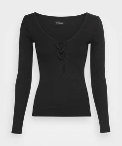 Even&Odd Long Sleeved Top - Black -Even&Odd Sales Store 9818c985e65e4d90bdedbac625f9f3f5