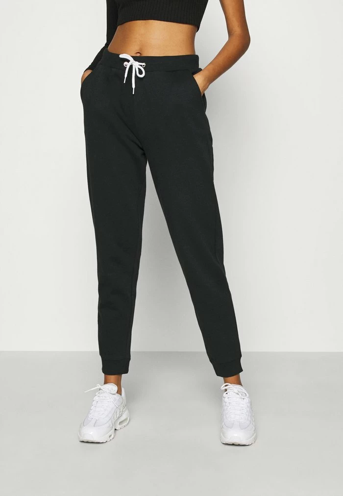 Even&Odd Regular Fit Jogger With Contrast - Tracksuit Bottoms - Black 3 Even&Odd Regular Fit Jogger With Contrast - Tracksuit Bottoms - Black