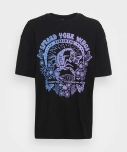 Even&Odd Print T-shirt - Black -Even&Odd Sales Store 98811951329541e991765e7e81e4b896