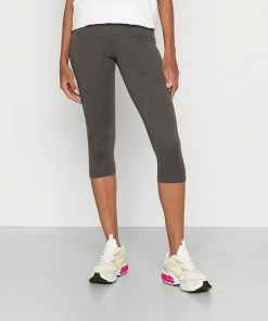 Even&Odd 2 PACK - Leggings - Trousers - Black/mottled Dark Grey -Even&Odd Sales Store 989f0b586f7945859f71cc16e6e6dcb1