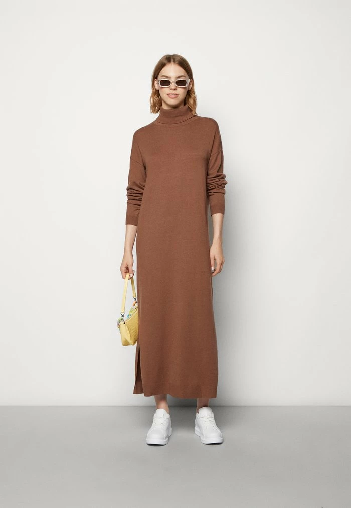 Even&Odd Jumper Dress - Brown 4 Even&Odd Jumper Dress - Brown - Image 2