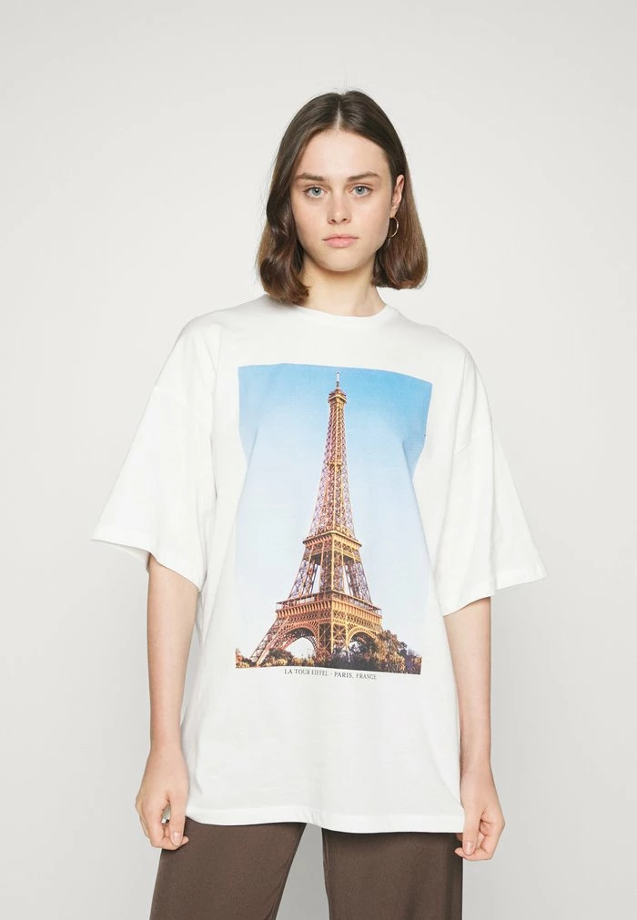 Even&Odd Print T-shirt - White 3 Even&Odd Print T-shirt - White