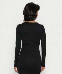 Even&Odd Jersey Dress - Black 9 Even&Odd Jersey Dress - Black -Even&Odd Sales Store 99baae87bc244b958b5a46a46afab51f