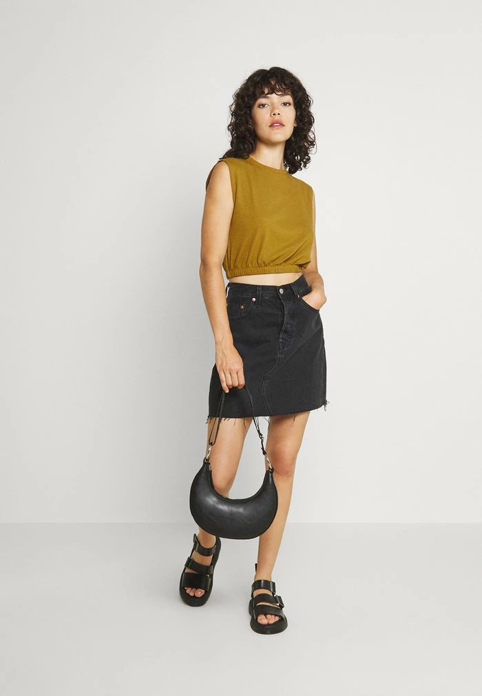 Even&Odd Top - Khaki 4 Even&Odd Top - Khaki - Image 2