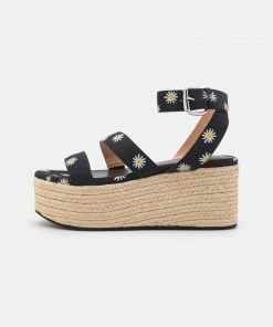 Even&Odd Platform Sandals - Black -Even&Odd Sales Store 9aabdd7f128d40ef9d4fee5bc8f43a6f