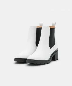 Even&Odd Classic Ankle Boots - White -Even&Odd Sales Store 9aaec698401045efaa88cdf630681fa4