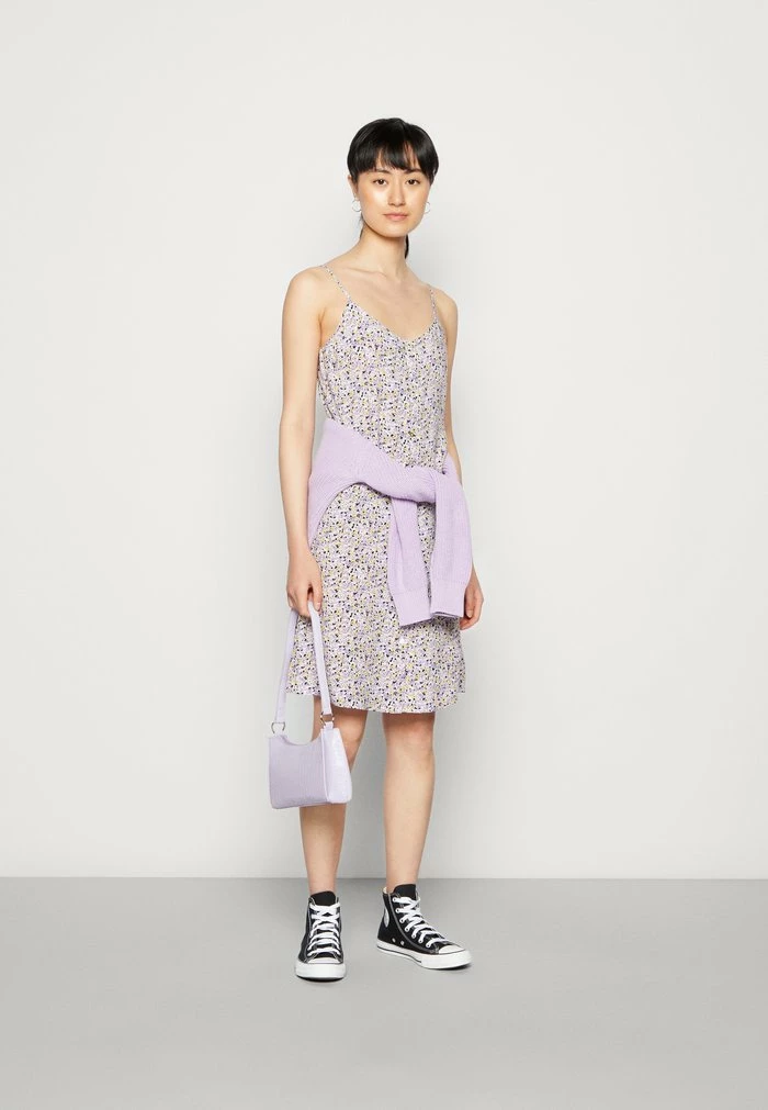 Even&Odd Day Dress - Purple/yellow/multi-coloured 4 Even&Odd Day Dress - Purple/yellow/multi-coloured - Image 2