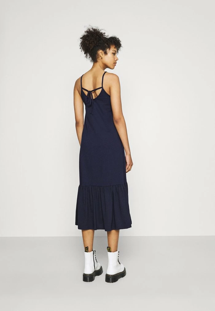 Even&Odd Jersey Dress - Dark Blue 5 Even&Odd Jersey Dress - Dark Blue - Image 3