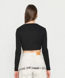 Even&Odd Long Sleeved Top - Black -Even&Odd Sales Store 9f1a37109f5542deb08f365534f10e60