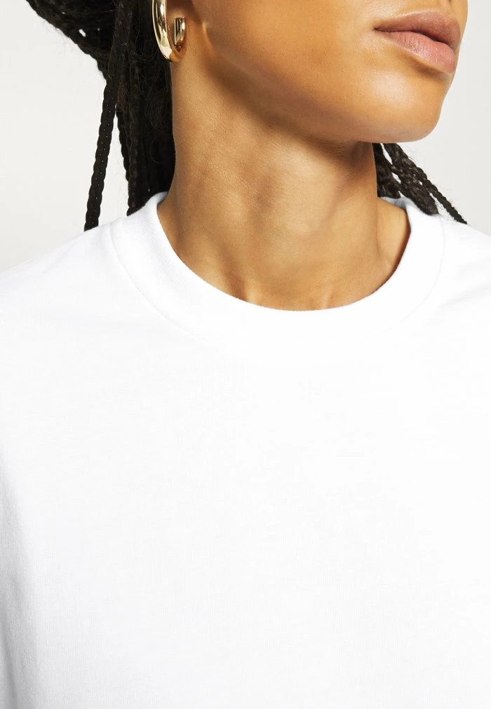 Even&Odd BASIC OVERSIZE SWEATSHIRT - Sweatshirt - White 7 Even&Odd BASIC OVERSIZE SWEATSHIRT - Sweatshirt - White - Image 5