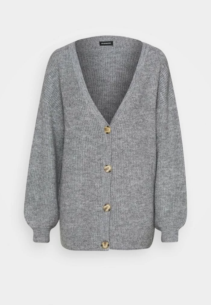 Even&Odd Cardigan - Mottled Grey 6 Even&Odd Cardigan - Mottled Grey - Image 4