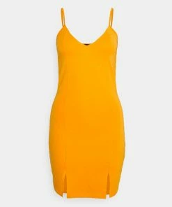 Even&Odd Jersey Dress - Orange -Even&Odd Sales Store 9fb9d7d5d78940e59d2d3026340ccea3