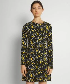 Even&Odd 2 PACK - Jersey Dress - Black/multi-coloured -Even&Odd Sales Store 9fe5463a6d3b4f509de0827c32e93e35