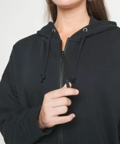Even&Odd Zip-up Sweatshirt - Black -Even&Odd Sales Store 9ff50f5f552d4ec184d529dfd595d464