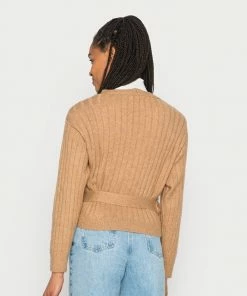 Even&Odd WRAPPED CARDIGAN - Cardigan - Sand -Even&Odd Sales Store a102f846f588472897be5fc8ca3decec