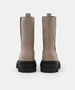 Even&Odd Platform Ankle Boots - Taupe -Even&Odd Sales Store a141fb0824b946bcaa328092efb85a36