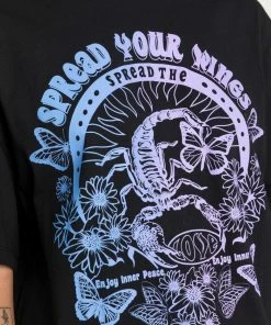 Even&Odd Print T-shirt - Black -Even&Odd Sales Store a1526066a31440b4a8ae9efd94ee0a7a