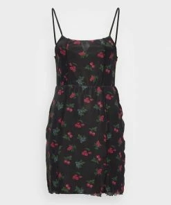 Even&Odd Day Dress - Black/lilac/blue -Even&Odd Sales Store a161acb439b743c695ce314f94d7f173