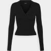 Even&Odd POLO NECKLINE JUMPER - Jumper - Black -Even&Odd Sales Store a1baf5edd5754cb2909441124c65485b