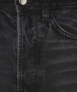 Even&Odd Wide Leg Cropped Jeans - Straight Leg Jeans - Black Denim 8 Even&Odd Wide Leg Cropped Jeans - Straight Leg Jeans - Black Denim -Even&Odd Sales Store a23b7735643e4b6886176e3497099c34