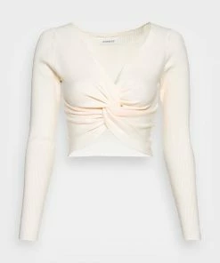 Even&Odd WRAP FRONT JUMPER - Jumper - White 10 Even&Odd WRAP FRONT JUMPER - Jumper - White -Even&Odd Sales Store a285ee2ddbc34562a43e6303333ed293