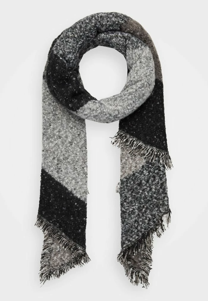 Even&Odd Scarf - Grey/black 3 Even&Odd Scarf - Grey/black