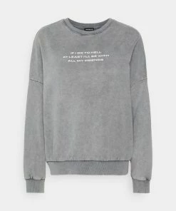 Even&Odd OVERSIZED PRINT - Sweatshirt - Grey -Even&Odd Sales Store a3bf8d03a97b4b7f9ff93ef6c52fbe19