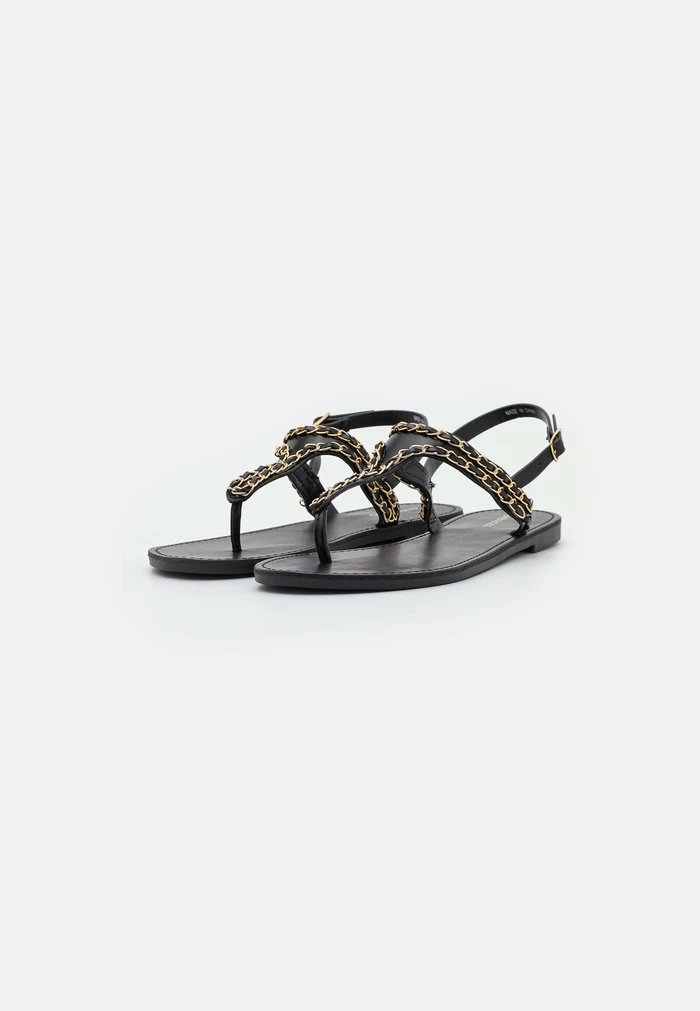 Even&Odd T-bar Sandals - Black 5 Even&Odd T-bar Sandals - Black - Image 3