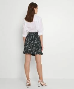 Even&Odd A-line Skirt - White/dark Green -Even&Odd Sales Store a573a7efd6c345158474ea96ae143918