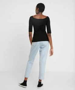 Even&Odd 2 PACK - Long Sleeved Top - Black -Even&Odd Sales Store a5bf271e7b424b87ad57e5bc112259a5