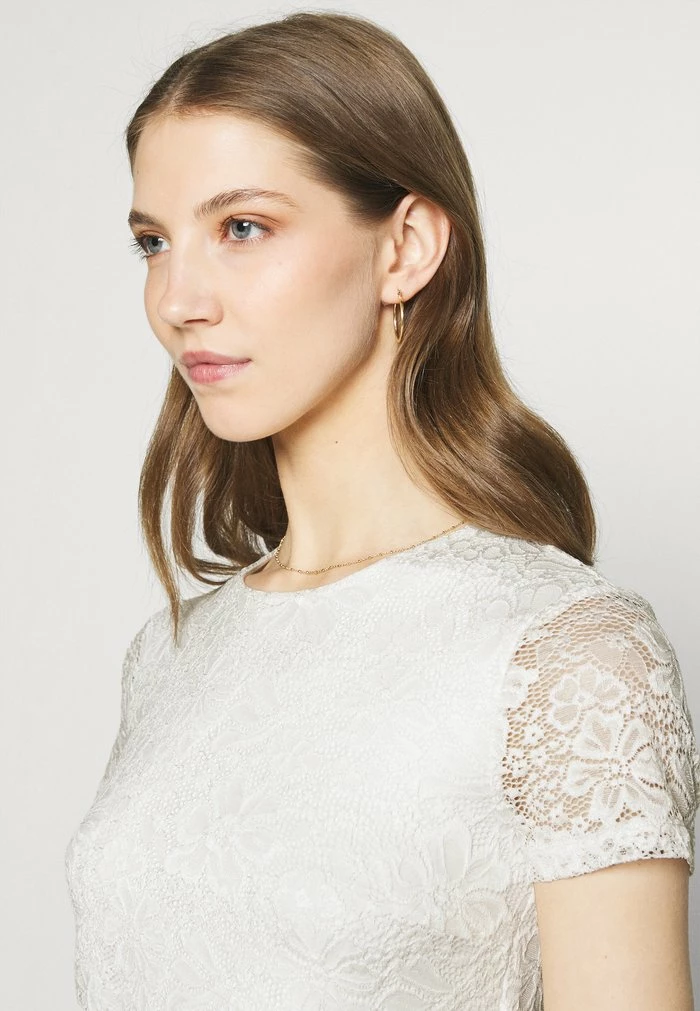 Even&Odd Print T-shirt - White 6 Even&Odd Print T-shirt - White - Image 4